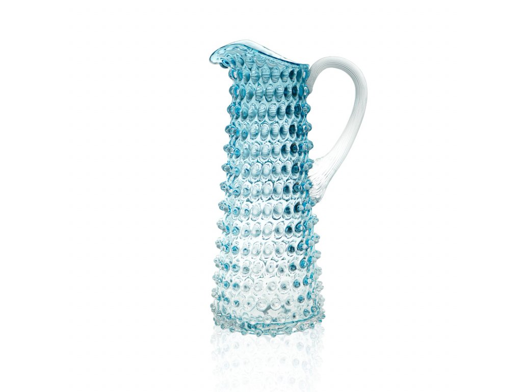 Hobnail Jug 1L - Underlay Azure