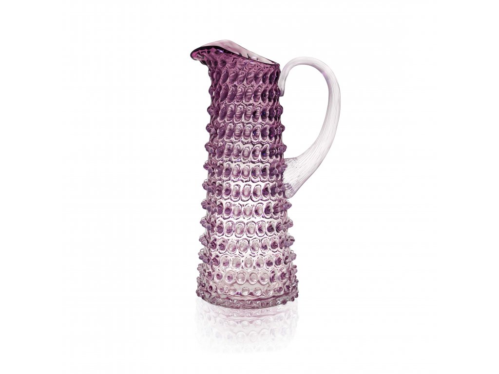 Hobnail Jug 1L - Underlay Violet