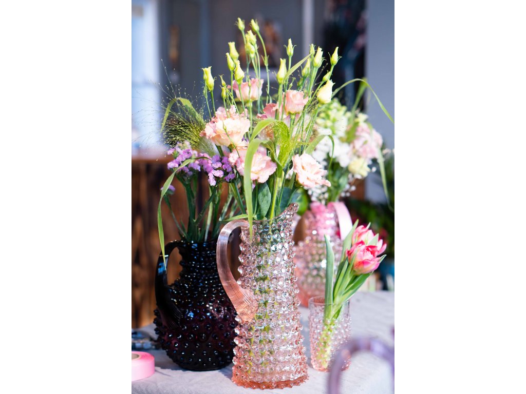 Hobnail Jug 1L - Rosaline - Afbeelding 2