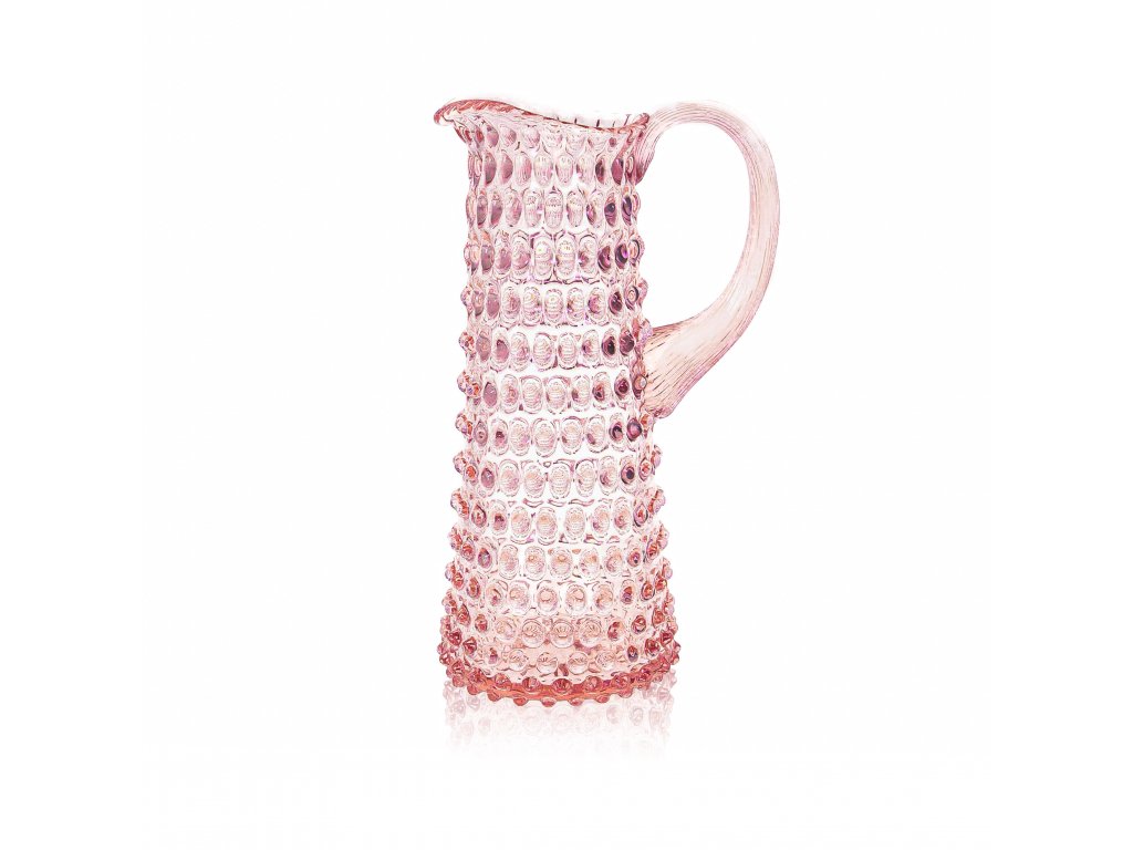 Hobnail Jug 1L - Rosaline